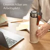 Teeflasche mit Sieb to Go 500ml - Doppelwandiges Glas mit Produktbild-Vorschau 7