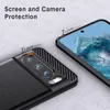Close-up of a phone case and screen, highlighting protection features. Produktbild-Vorschau