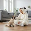 Pyžamo Onesie Kigurumi Kostým Převlek Mopy S: 145 - 155cm Náhled obrázku produktu 3