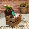 Creative Deco Drewniana Skrzynia Brązowa | 30 x 20 x 15 cm Podgląd zdjęcia produktu 2