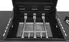 Close-up view of the burners inside a gas grill. Produktbild-Vorschau