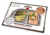 Jim Beam BBQ Grillplatte Grillschale Edelstahl - mit Produktbild-Vorschau 2
