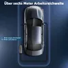 Tragbarer Luftkompressor, Reifenluftpumpe für  Autoreifen, Produktbild-Vorschau 8