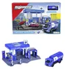 Majorette Petrol Station Aral mit Tanklaster blau Produktbild-Vorschau 1