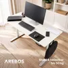 AREBOS Elektrisch höhenverstellbarer Schreibtisch 140x60 cm Produktbild-Vorschau 6