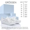 Gemini Damen Schnürschuh Leder Halbschuh mit Blumen und Produktbild-Vorschau 8