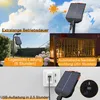 Guirlande lumineuse LED solaire LARS360, 3 x 2 mètres, 250 Voir les images du produit 5