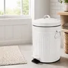 Relaxdays, poubelle de salle de bain, 5 litres, design Voir les images du produit 2