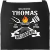 Grill-Schürze mit Spruch personalisierbar personalisierbar Produktbild-Vorschau 1