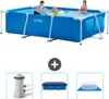 Intex-Schwimmbecken mit rechteckigem Rahmen – 300 x 200 x Produktbild-Vorschau 1