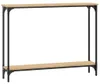 vidaXL Konzolový stolek Sonoma dub 100x22,5x75 cm výrobek Náhled obrázku produktu 1