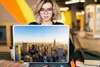 MuchoWow® Laptop Aufkleber Sticker Cover New York - Sonne - Produktbild-Vorschau 5