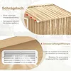 Close-up views of a wooden structure, highlighting its roof and ventilation features. Anteprima dell’immagine prodotto