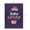CraftWerk 3D Pop-Up Karte Happy Birthday - Gutscheinkarte Produktbild-Vorschau 5