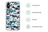 MuchoWow® Handyhülle Schutzhülle Hülle für iPhone X Blaues Produktbild-Vorschau 7
