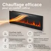 KAMINIO Cheminée électrique MARLON - Cheminée électrique 3 Voir les images du produit 4