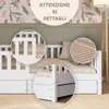 Crazy Pine Letto per bambini con cassetto 120x200 cm - Anteprima dell’immagine prodotto 6