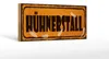 Holzschild Hühnerstall gelb, 27 x 10 cm, Holzschilder Produktbild-Vorschau 1