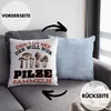 Trendation - Pilzsammler Geschenk Deko-Kissen mit Füllung Produktbild-Vorschau 2