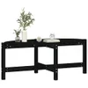 vidaXL Couchtisch Schwarz 118x63x45 cm Massivholz Kiefer -  Produktbild-Vorschau 5