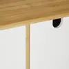 Organizer na biurko Relaxdays, 2 szuflady, bambus i MDF, Podgląd zdjęcia produktu 7