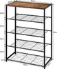 A diagram showing the dimensions of a shoe rack. Produktbild-Vorschau
