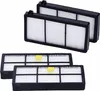 Four vacuum cleaner filters are arranged in two pairs on a white background. Voir les images du produit