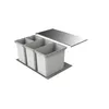 Naber Cox® Box 2T 800-4. kosz na śmieci, jasnoszary.  - Podgląd zdjęcia produktu 1