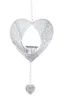 Deko Hänger Teelichthalter Herz PRADO H. 22cm weiß aus Produktbild-Vorschau 1