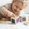 Mamabrum - Jeu sensoriel Montessori en bois : 4 cubes et 12 Voir les images du produit 10