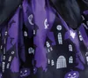 Hexe Halloween Kostüm Lila Schwarz Zauberhut Kürbis Baby Produktbild-Vorschau 7