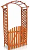 Arco di rose in legno con porta Pergola ad arco traliccio Anteprima dell’immagine prodotto 1