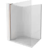 Mexen Kioto L Duschwand Walk-in 100 x 200 cm, gebürstetes Produktbild-Vorschau 1