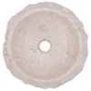 vidaXL Lavabo 40x12 cm in marmo crema Anteprima dell’immagine prodotto 13