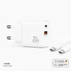 Rýchla nabíjačka USB-C + USB-A, univerzálny napájací Náhľad obrázku produktu 1