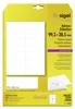 SIGEL LA321 abgerundete Adress-Etiketten, 99,1 x 38,1 mm, Produktbild-Vorschau 2
