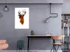 Italienischer Leinwand Leinwandbild - Deer in the Morning Produktbild-Vorschau 2