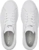 A top-down view of a pair of white Puma sneakers. Produktbild-Vorschau