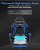 Bigzzia Gaming Stuhl mit Fußstütze - Gamer Stühle Produktbild-Vorschau 2