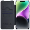 A smartphone case is shown open, with the phone inside and the case cover folded back. Podgląd zdjęcia produktu
