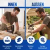 MONZANA® Tackerklammern 25 mm Verzinkt Passgenau für Produktbild-Vorschau 3