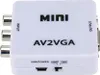 Mini AV(RCA) na VGA, 1080p, Stereo video a audio prevodník, Náhľad obrázku produktu 4