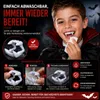 20x denti da vampiro - adatto ai bambini - stabile e sicuro Anteprima dell’immagine prodotto 4