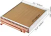 SucceBuy Wärmetauscher Wasser zu Luft, 20"x 20", 3-Reihe Produktbild-Vorschau 8