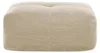 Puf tapizado en color beige, modular, ideal para salones. Vista previa de la imagen del producto 8