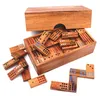 DOMINO DOPPEL 12 - edles Holzdomino Produktbild-Vorschau 1