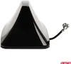 Antenna auto pinna di squalo nero lucido AM-FM QUALITÀ Anteprima dell’immagine prodotto 2