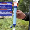 Tragbarer Wasserfilter-Strohhalm für den Outdoor-Einsatz, Produktbild-Vorschau 2