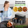 ProfiCook® Heißluftfritteuse | Zeitgleich-fertig-System | Produktbild-Vorschau 4