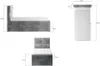 OXM Kontinentales Bett 90 Arco Kronos 9 90 x 108 x 210 cm Produktbild-Vorschau 10